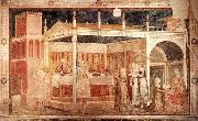 GIOTTO di Bondone Feast of Herod oil painting artist